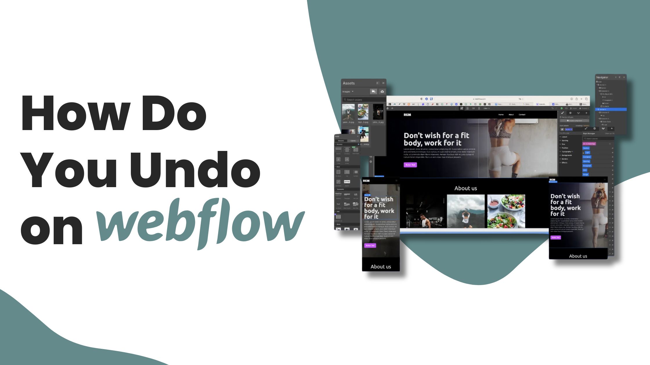 How Do You Undo on Webflow?
